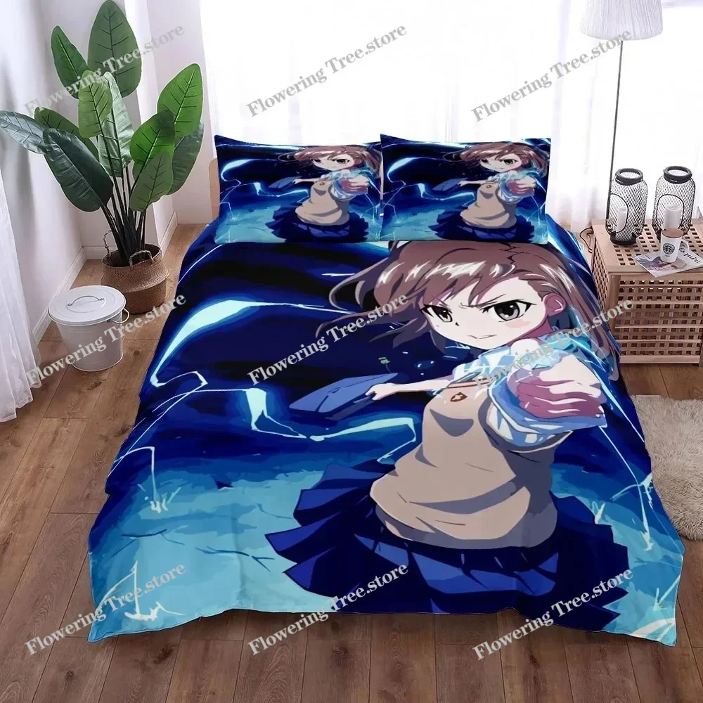 

Hajime x Yue Arifureta Duvet Cover Set King Queen Double Full Twin Single Size Bed Linen Set