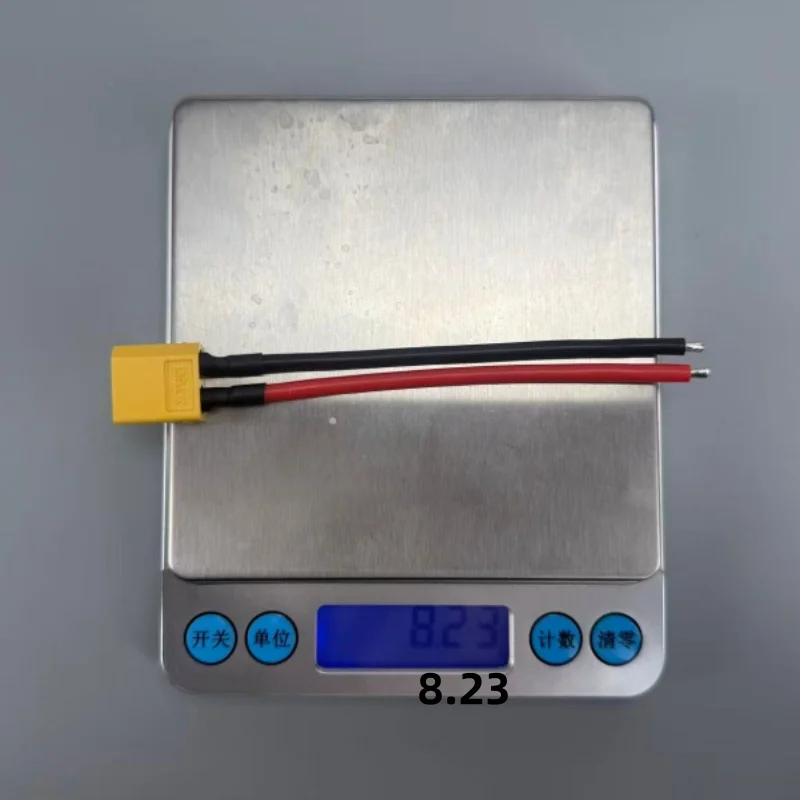 Männlicher und Weiblicher Steckverbinder mit Silikonkabel 14 AWG XT60 Anschlusskabel Doppelverlängerungskabel für RC-Modell Zubehör – Detail 8