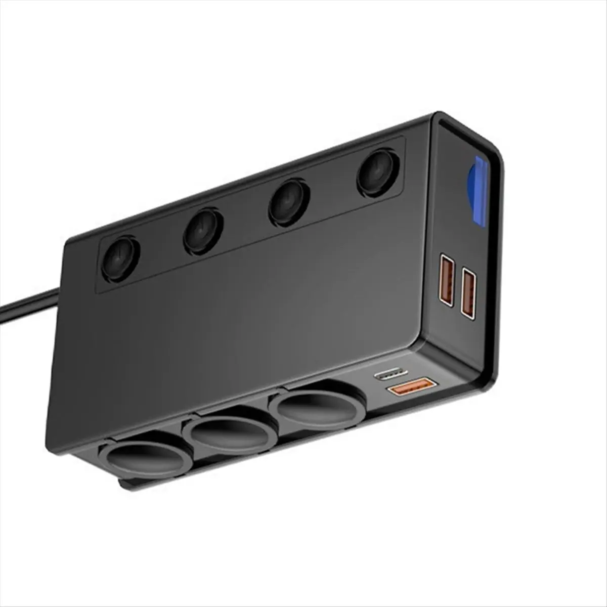 Special Offer-180W Car Charger with One Pull and Three PD+QC3.0 Car Charger 12-24V Multi-Port Car Phone Charger