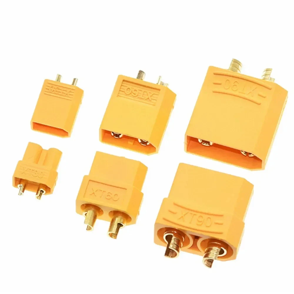 XT60 Stecker Buchse Bullet Stromverbinder universelles Zubehör für Lithium Batterie Fernsteuerung Motor Quadcopter Multirotor Drohne Modellflugzeug geeignet für Reparatur Ersatz Eigenmontage elektrische Anschlusszubehö – Detail 7