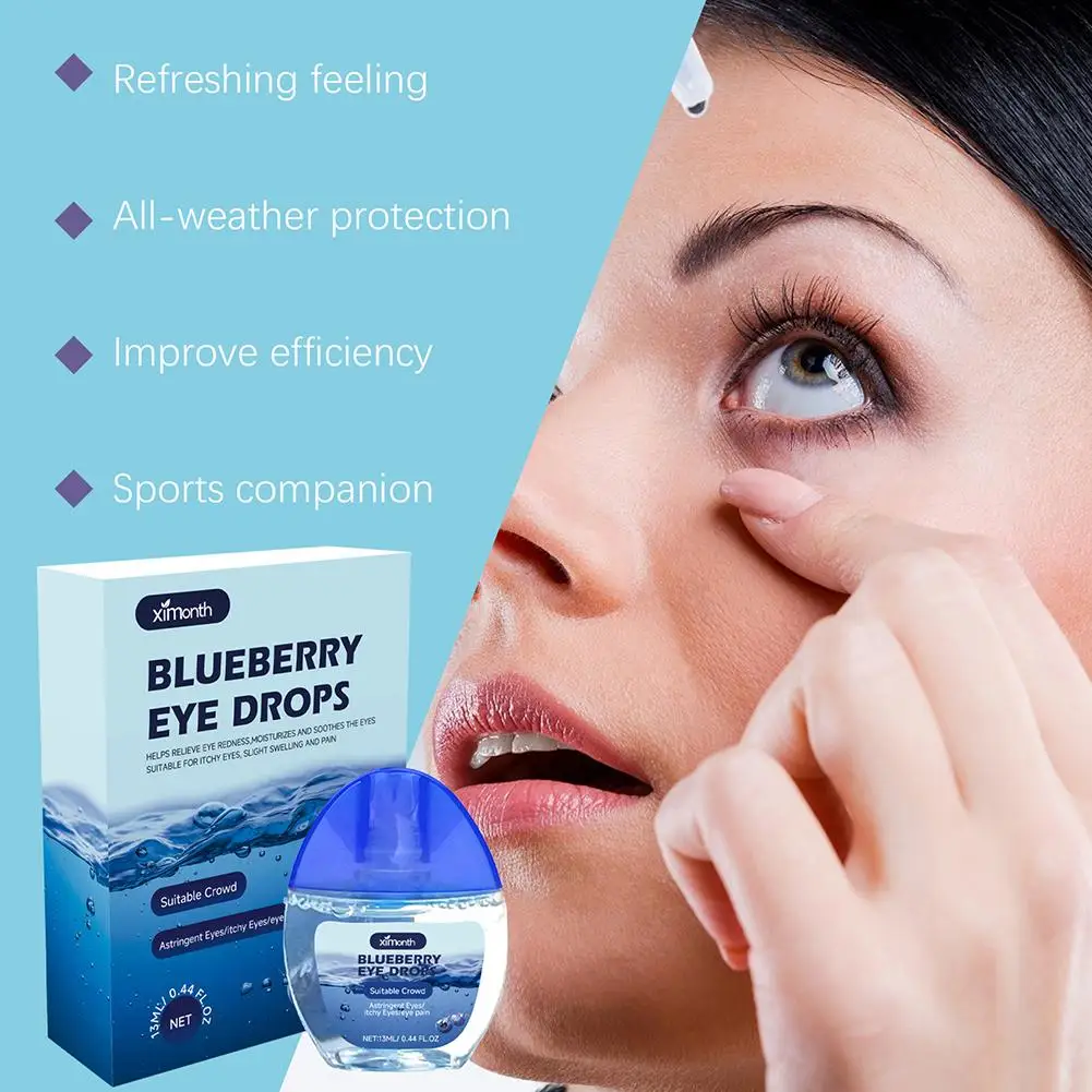 High-end Care Eye Problems Solution Drops Against Dry Anti Fatigue Itchy Relieves Eye Redness Swelling Stye Moisturizing Serum