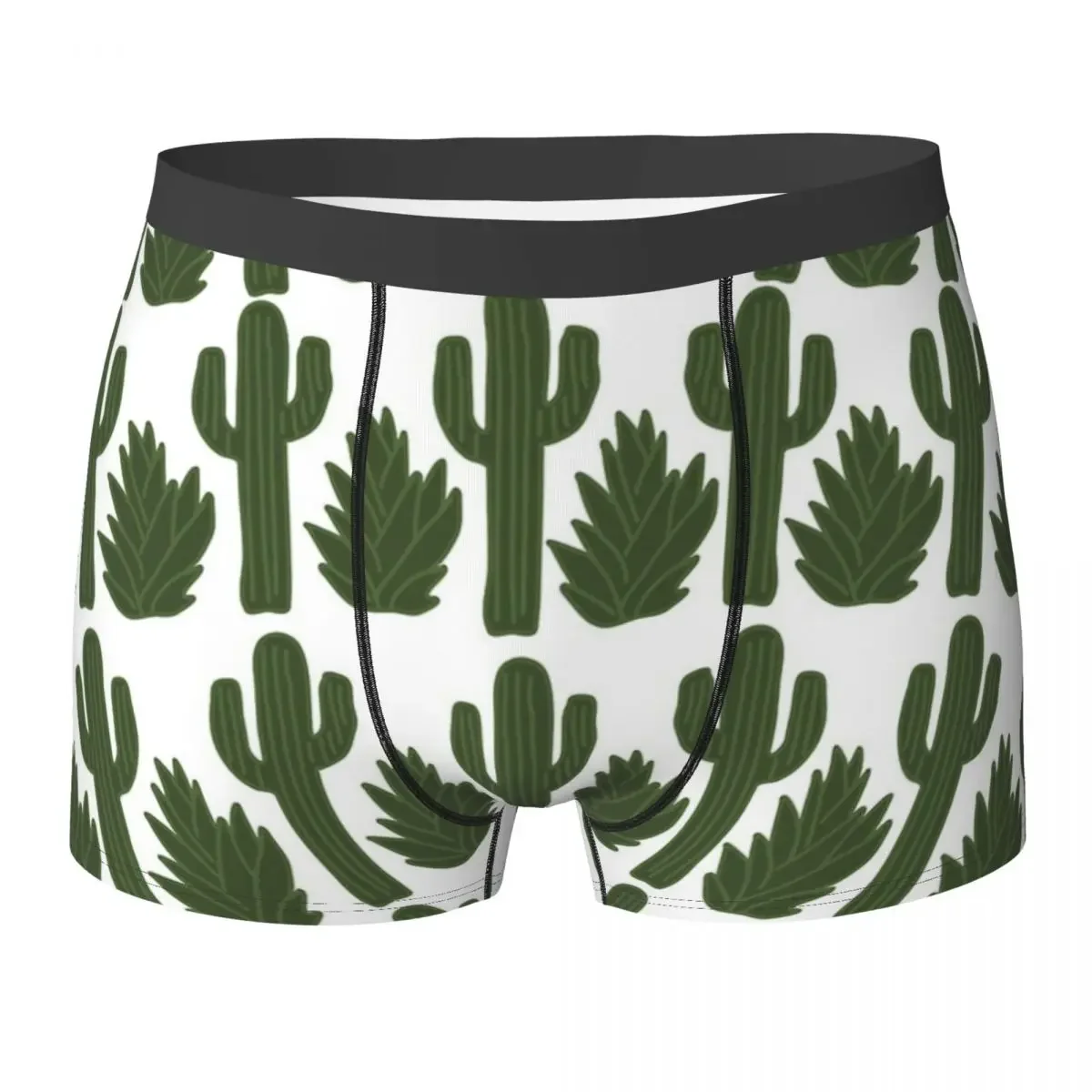 Calzoncillos bóxer de Fiesta para hombre, ropa interior transpirable de Cactus, regalos para novio