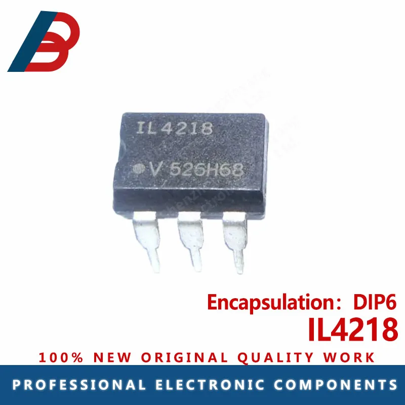 10PCS IL4218 package DIP6 thyristor optocoupler chip