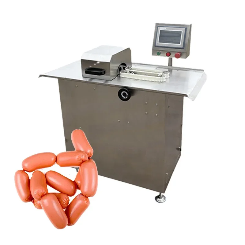 Automatic electric Sausage thread Tying Machine Sausage Linking Twisting Knotting Tying Machine Tie Sausages Machine