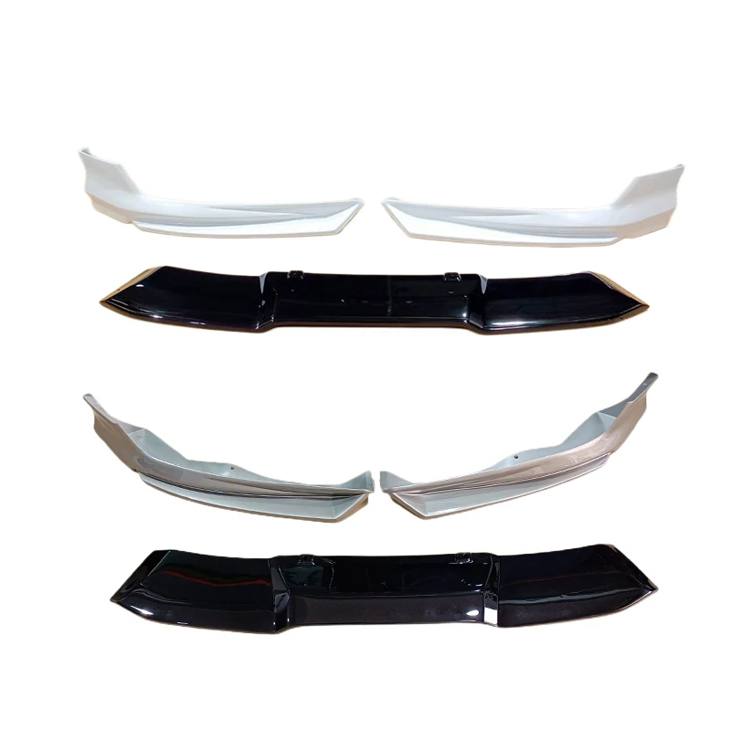 For 2020-2023 Volvo S60 V60 Front Bumper Diffuser Splitter Lip Spoiler Flow Baffle Corner Protector Plate Choke Body Kit Styling view 6
