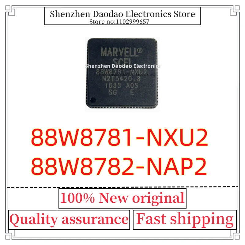 

88W8781-NXU2 88W8782-NAP2 QFN-68-88 Wireless transceiver chip IC new original