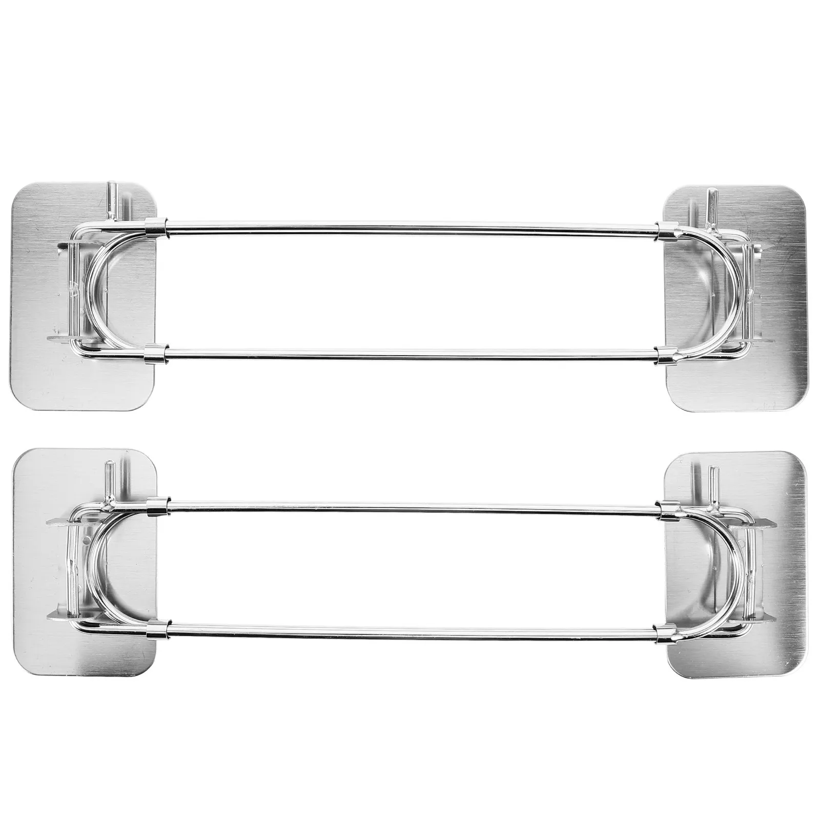 2Pcs Stainless Steel Shower Corner Storage Bar Rv Bathroom Travel Trailer Accessories Camper Organization Space Efficient