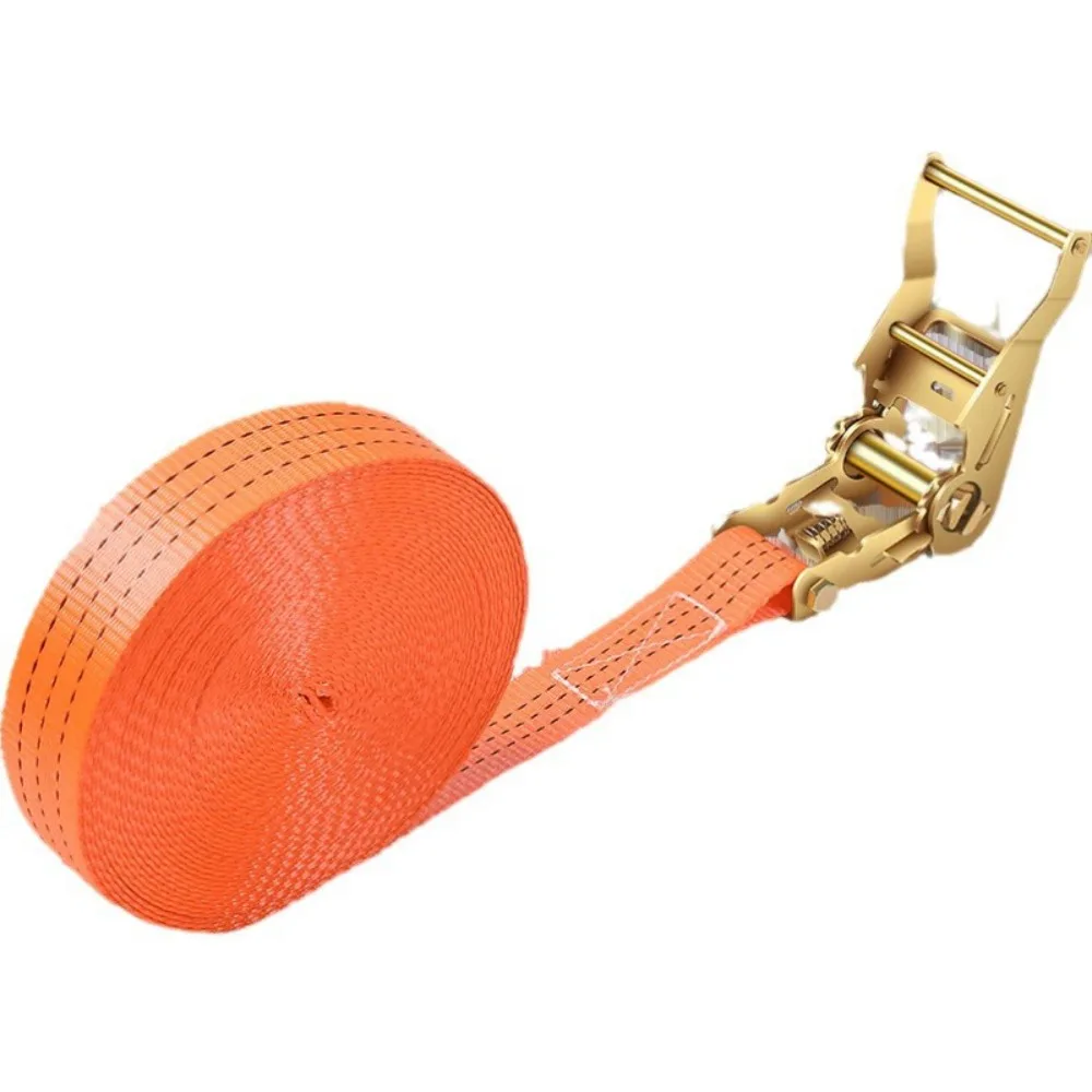 

3m/6m Heavy Duty Metal Buckle Tie-Down Cargo Polyester Straps Secure Luggage and Cargo Transport Tightening Strap for Car Truck