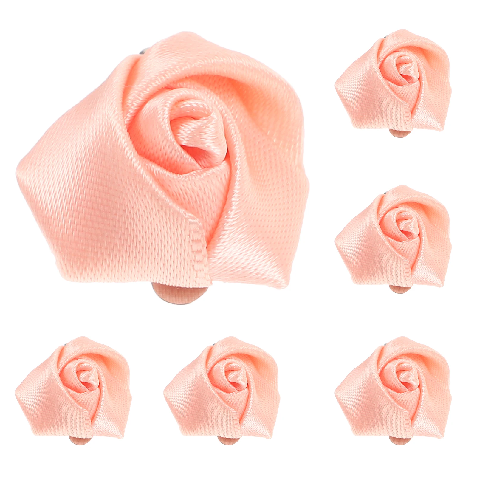 

10 Pcs Rose Hair Clip Flowers Clips Girls Cute Hairpin for Women Accessories Zinc Alloy