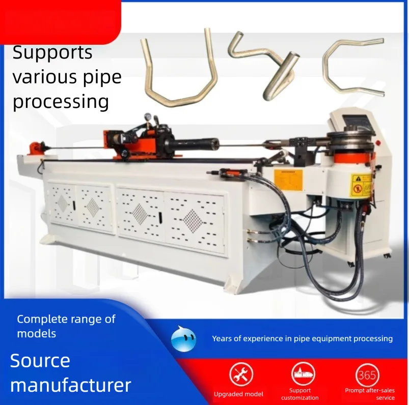 

38-2A1S Fully Automatic Servo Hydraulic Stainless Steel Pipe CNC Machine Guardrail Ton Barrel Bending Equipment