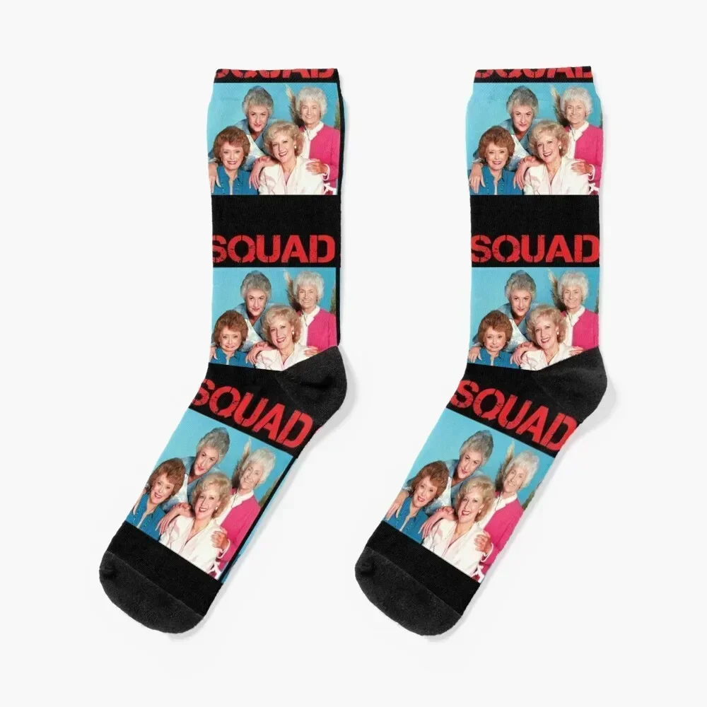 Golden Girls The Golden Stay Tshirt Shirt The Thug Life Savage Fan Art Socks fashionable Children's sport Woman Socks Men's