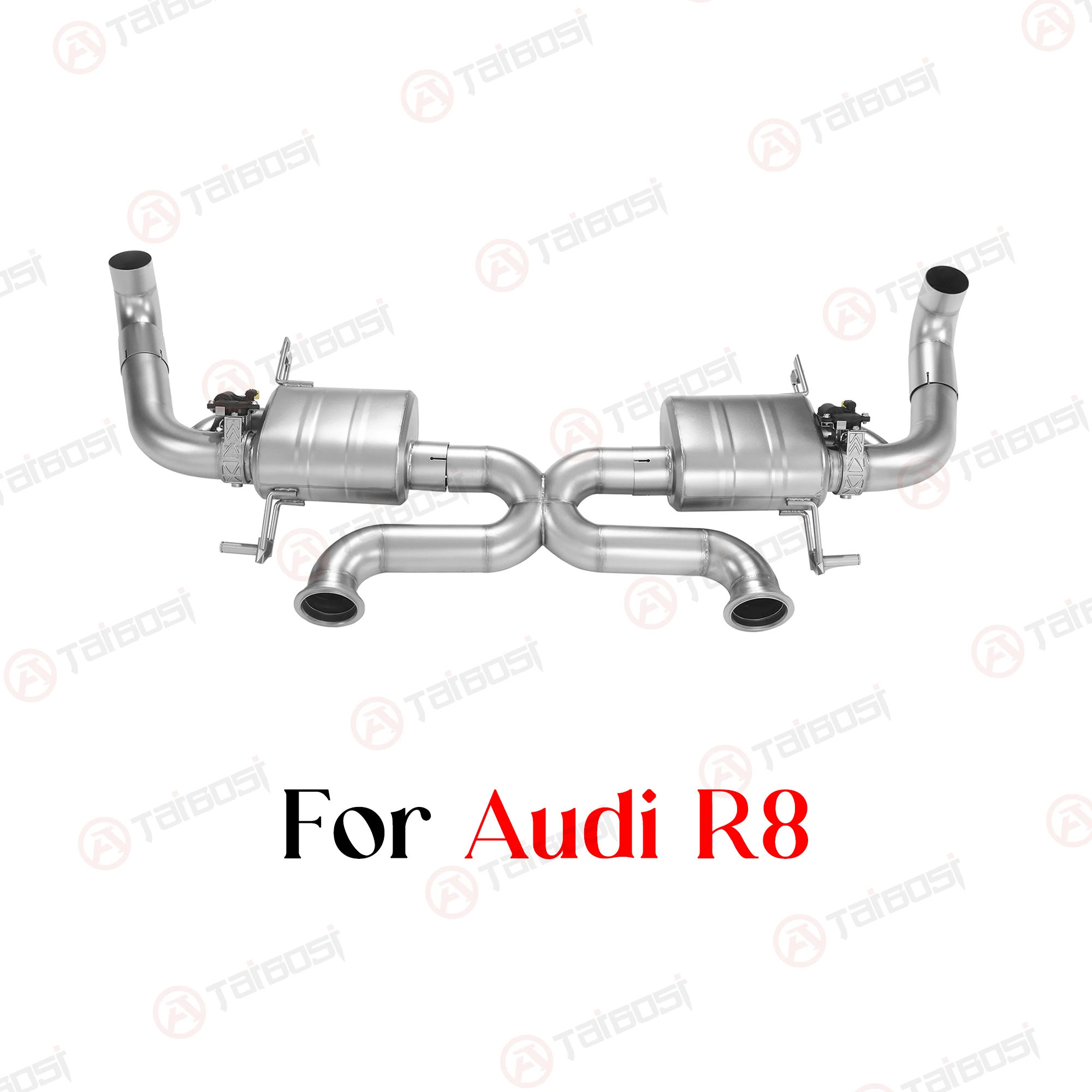 

Taibosi For Audi R8 4.2L 5.2L 2007-2017 Car Catback Exhaust System Pipe High Performance Titanium Electric Vacuum Valve Muffler