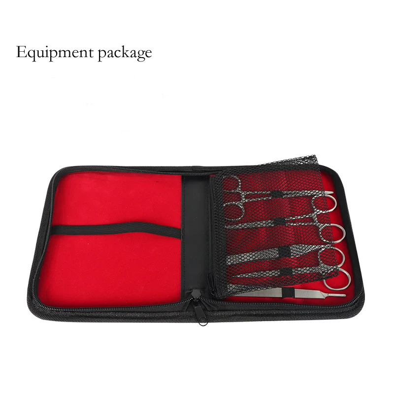 Kit di addestramento per sutura chirurgica Skin Operate sutura Practice Model Training Pad forbici Tool Kit attrezzature didattiche