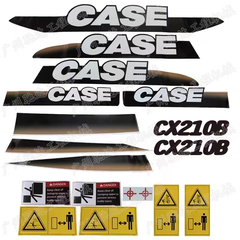 

Excavator Body Sticker Of High-precision Case For Case CX 210B/240B/360B/C