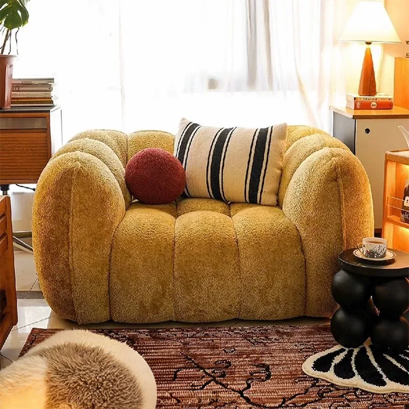 

European Upholstered Living Room Sofas Trendy Beauty Comfy Cute Living Room Sofas Simple Aesthetic Canapé Salon Room Furniture