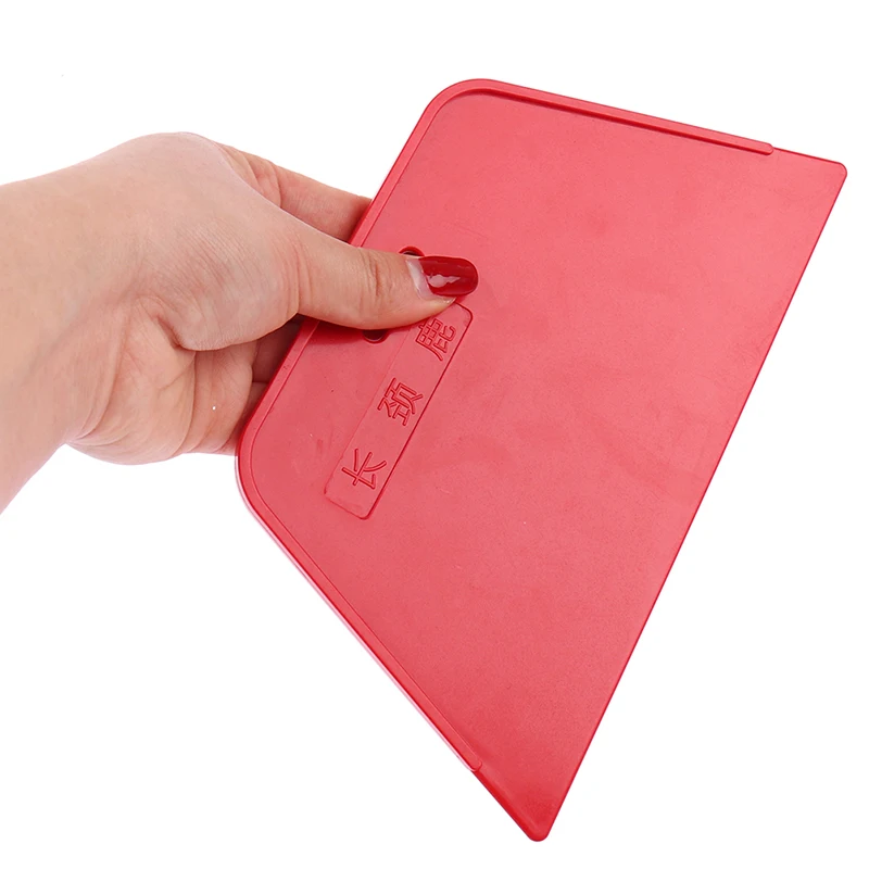Strumento per levigare la carta da parati raschietto duro per carta a contatto adesiva installazione di pellicola raschietto per carta da parati in plastica