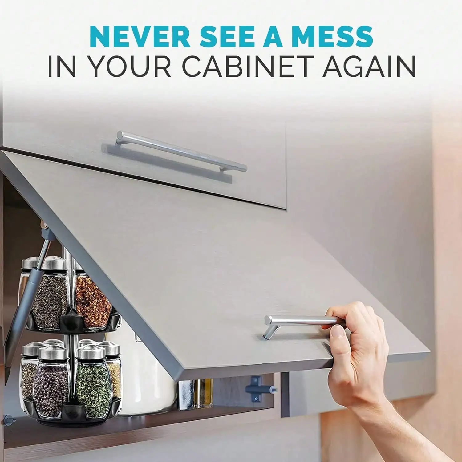 360° Rotating Spice Rack Tower - Food Storage In Cabinets review and price