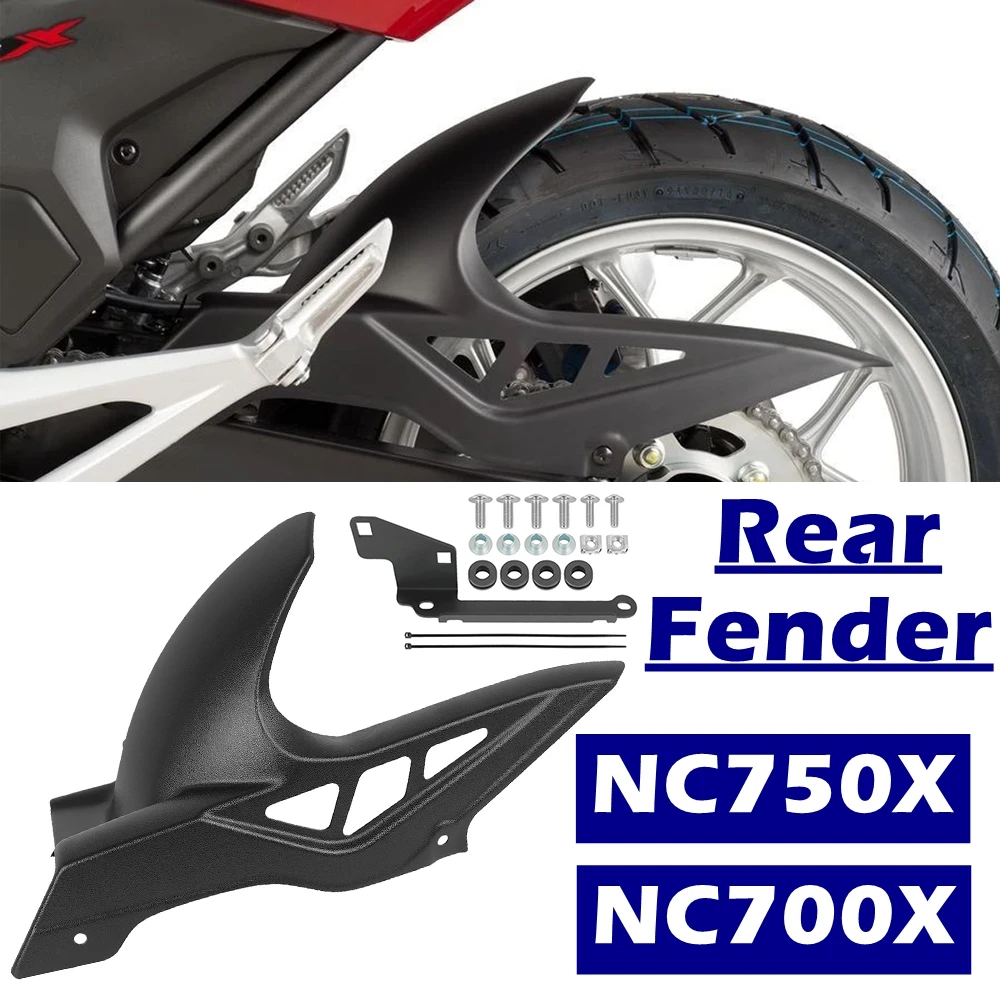 

Rear Fender For HONDA NC700X NC700S NC750X NC750S NC750XD Motorcycle Hugger Rear Mudguard Wheel Splash Guard NC700 NC750 ABS