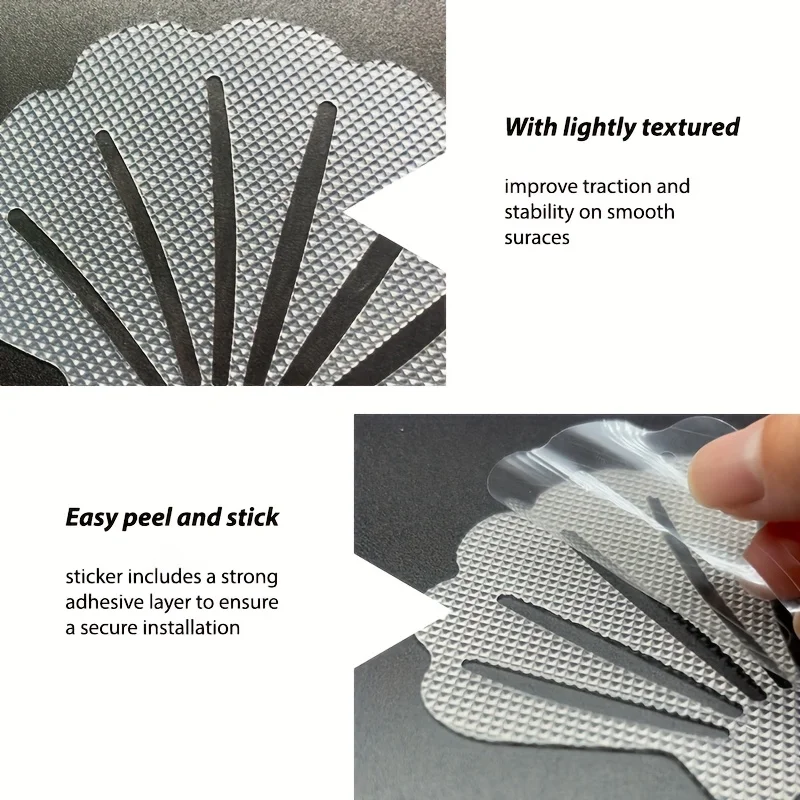 20pcs Anti Slip Stickers | Shell Shaped Anti Skid Tape for Bathtub, Tiles, Floors, Kitchens, Bathrooms, Room Decoration