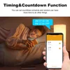 Tuya Smart Plug WiFi Socket 20A with Power Monitoring US Canada Mexico Peru Japan Timing Voice Control Support Alexa Google Home 5
