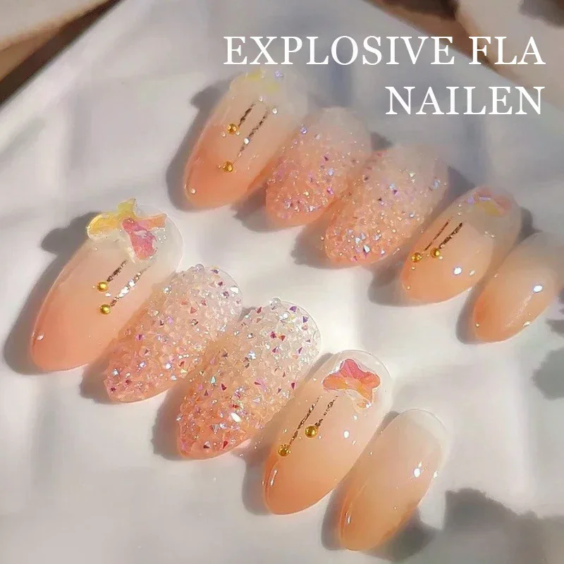 1.5mm クリアABゴールド 3Dフラットバックラインストーン クリスタルジュエリージェム ネイルアートデコレーション、靴、ダンス衣装の装飾用