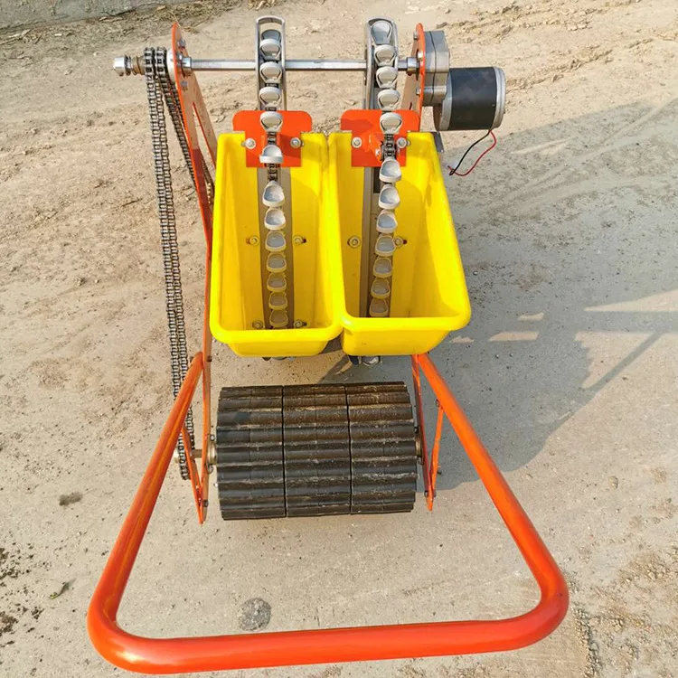 2025Hand Push Factory Supplier 1  2  3 5 6 Row Gasoline Engine Planter Manual Garlic Seeder