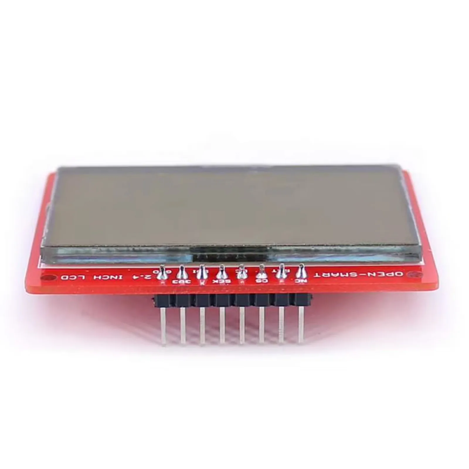 OPEN-SMART 3.3V 2.4 inch 128 * 64 Serial SPI Monochrome LCD Breakout Board Module without Backlight