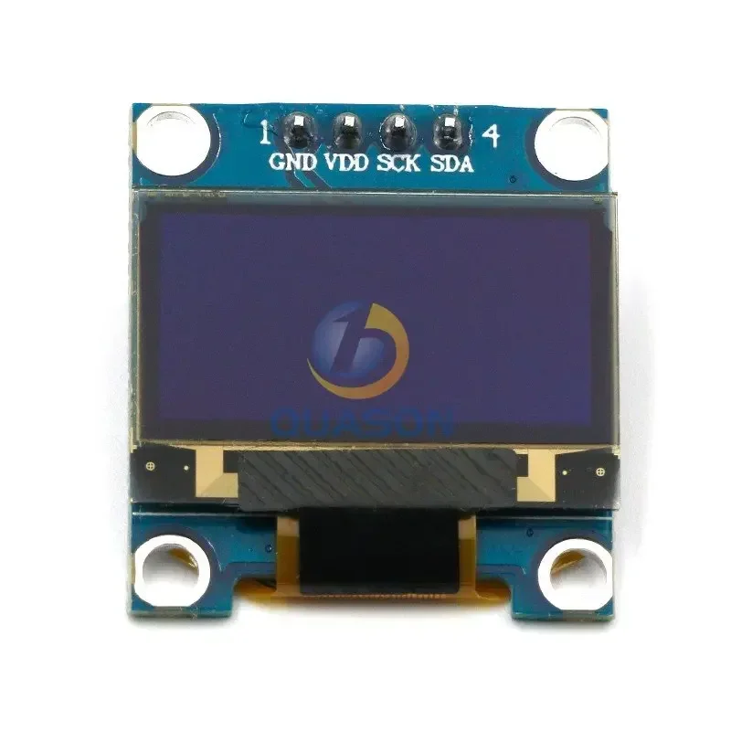 Module d'affichage oled blanc série IIC 0.96 pouces, 12864x64, I2C, SSD1306, écran LCD, GND, VDD, SCK, SDA, pour Arduino