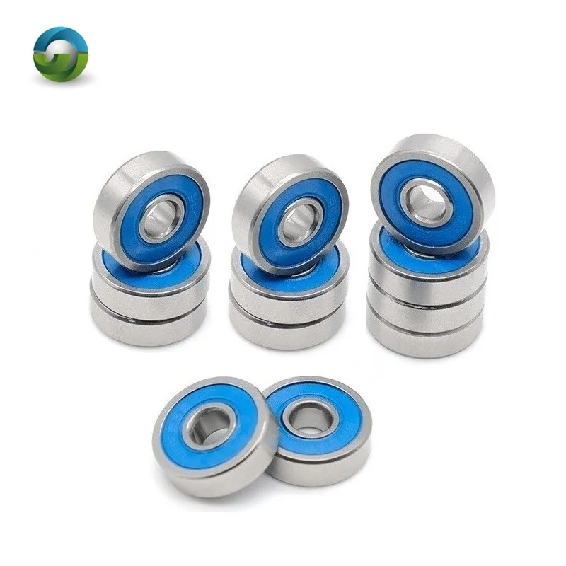 

MR63RS Bearing 10PCS 3x6x2.5 mm ABEC-7 Hobby Electric RC Car Truck MR63 RS 2RS Ball Bearings MR63-2RS Black Sealed