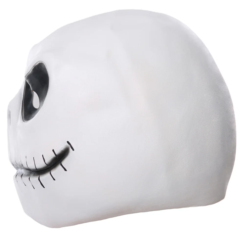 Jack Maske Cosplay Film Albtraum dann Weihnachten Kostüm Zubehör Männer Verkleidung Kopf bedeckung Helm Uniform Halloween Party Anzug