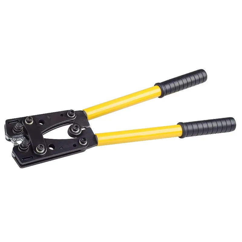 

JY-10210 10-120mm2 Mechanical Crimping Pliers Manual Crimping Tool Bare Terminal Copper Aluminum Terminal Cold Pressed