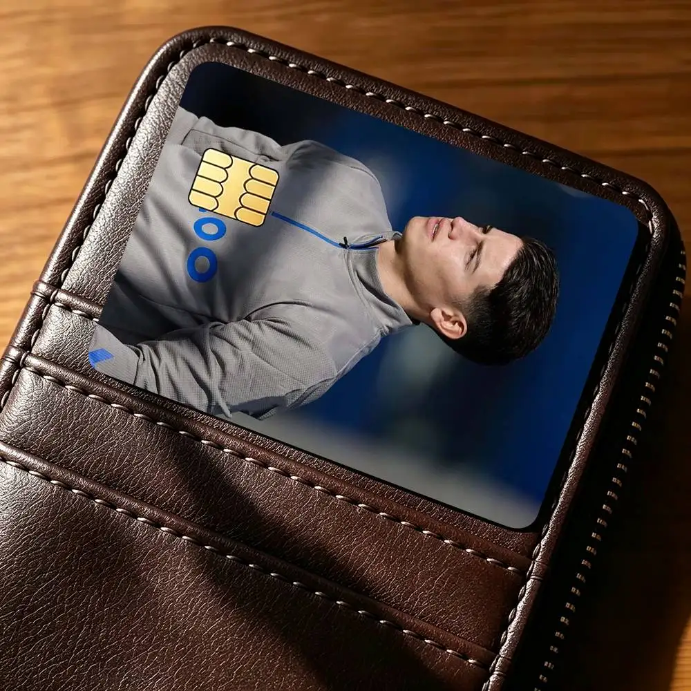 F-Football Athlete J-James Rodriguez Credit Card HD Stickers Small Chip Waterproof Sticker Game Card Decal Gift