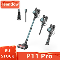 Teendow P11 Pro Cordless Vacuum Cleaner, 126,000Pa Powerful Suction, 30min Runtime, 2200mAh Battery, 450ML Dust Capacity