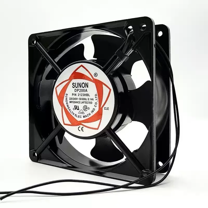 for Jianzhun for SUNON P/N 2123HBL 12CM 220V AC Cooling Fan High Performance Industrial Ventilation Blower Motor Replacement