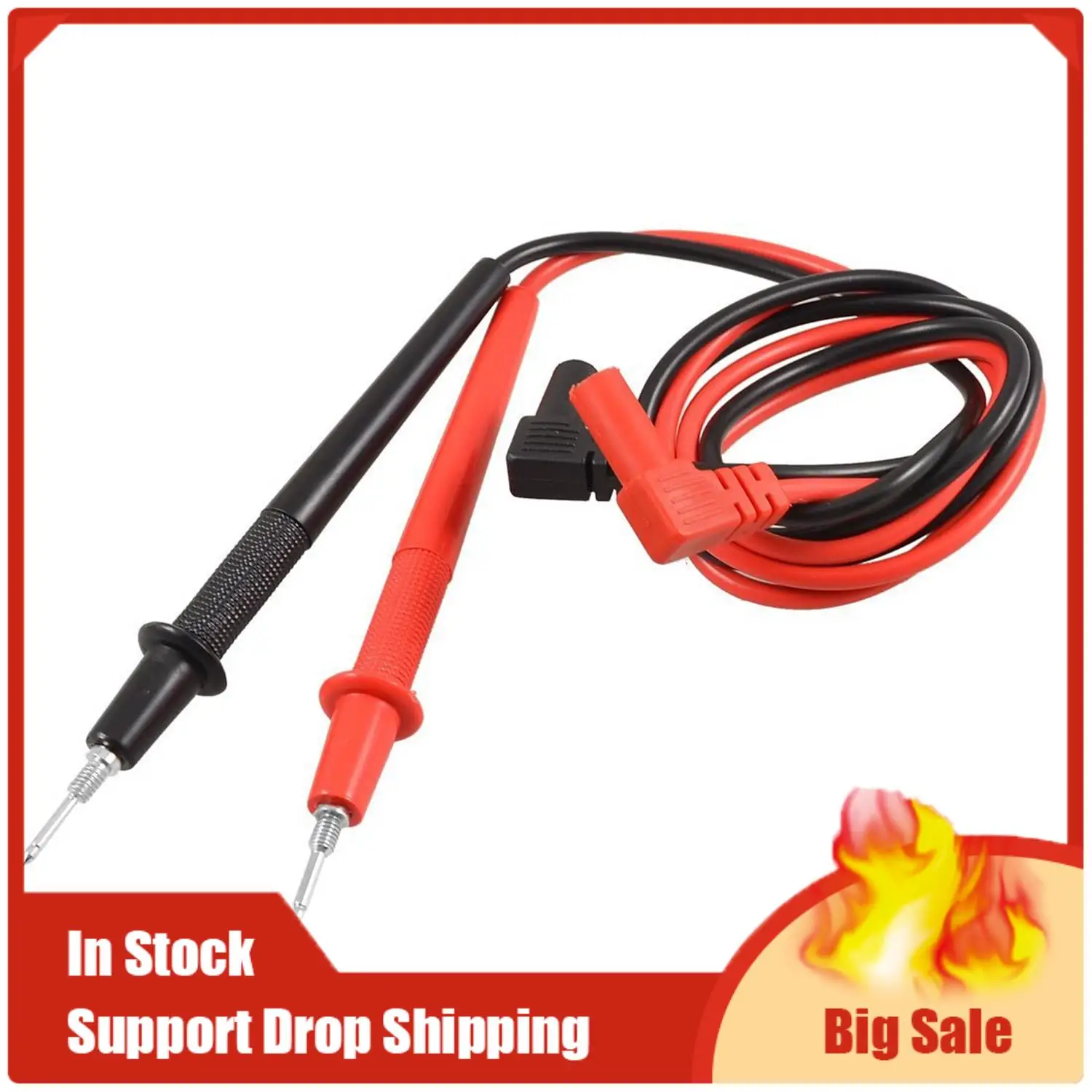 Лучшие предложения 1 пара штекеров типа «банан» 1000 В, тестовый провод для зонда вольтметра 2,6 фута и 20 шт. 2-контактный винтовой клеммный блок, разъем 5,08 мм