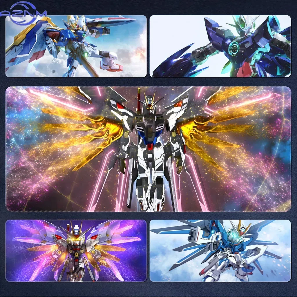 Colorful Sci-Fi Mecha Galaxy Print Mouse Pad, Rubber Non-Slip Base, Smooth Surface for Gaming and Office Desktop Computer Use