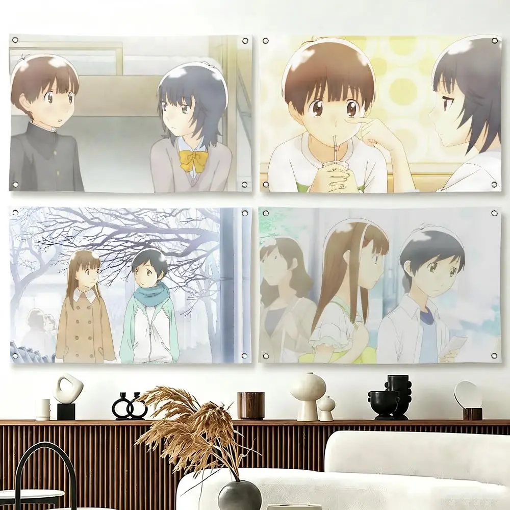 Slice of Life Anime W-Wandering Son Flags  For Living Room Home Dorm Decor Wall Outdoor Camping Party Banner Gifts