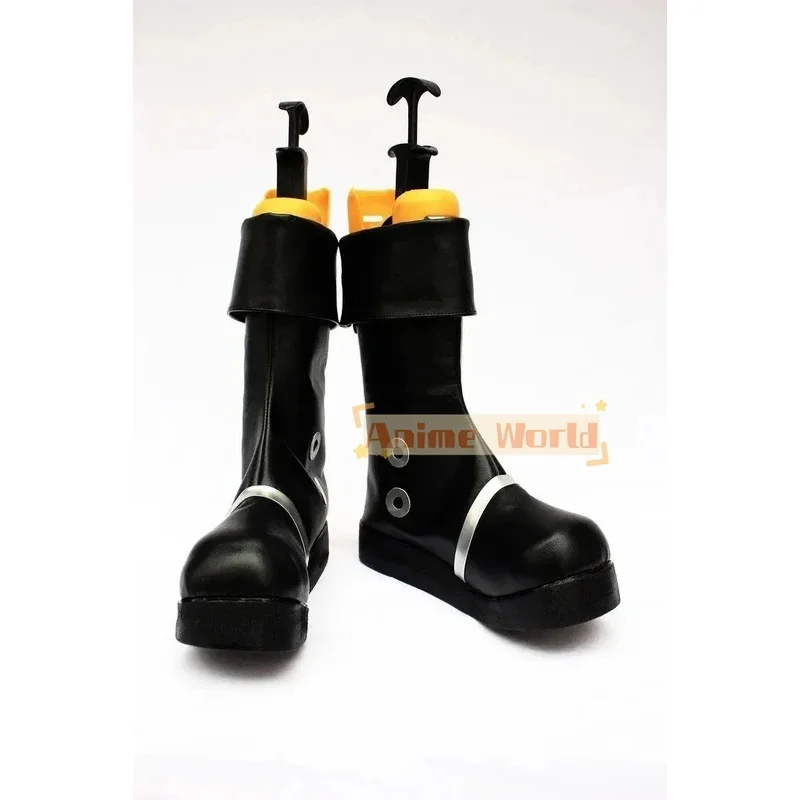 

2025 11 Portgas D Anime Fire Fist Ace Cosplay Boots Black Shoes Custom Made Any Size