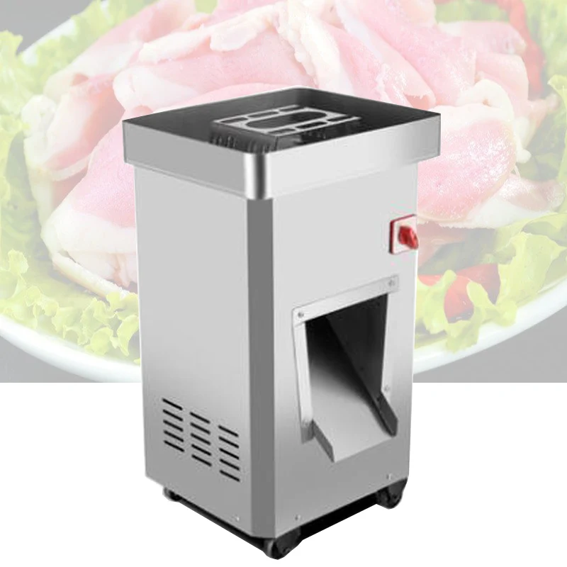 

Commercial Meat Cutter Vertical Electric Slicer Stainless Steel Shredder Dicer Vegetable Meat Slicer Meat Grinder