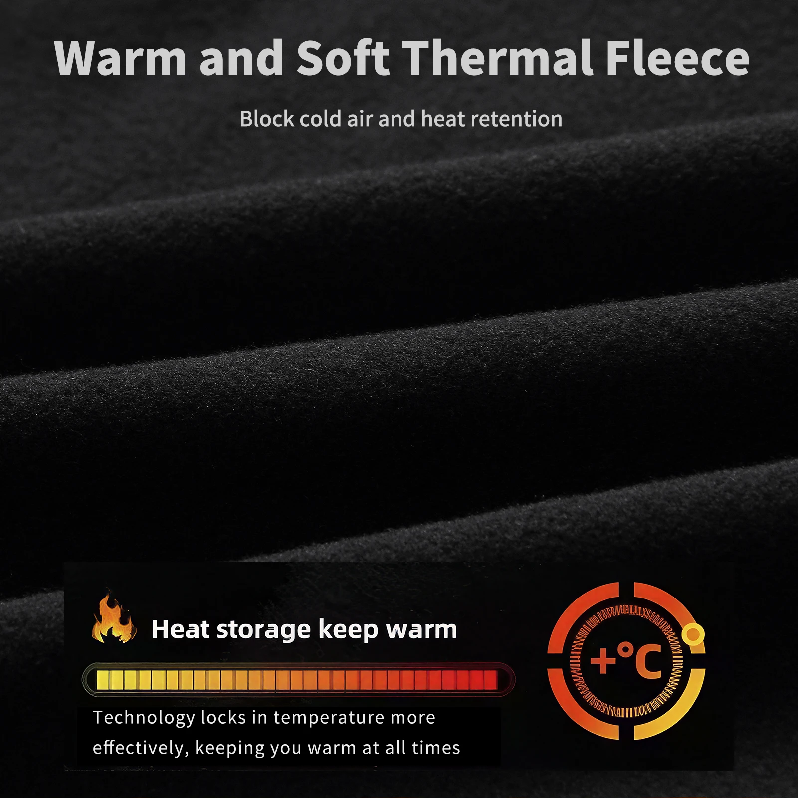 WOSAWE Men‘s Motorcycle Soft Thermal Underwear Set Winter Fleece Lined Base Layer Cold Weather Warm Slim Fit Long Johns