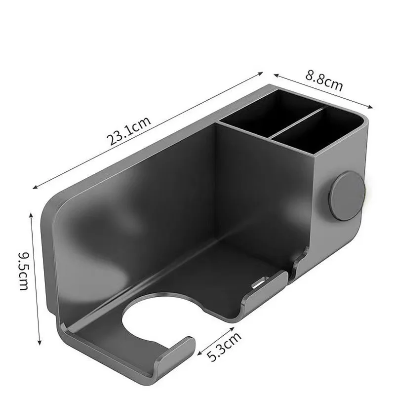 Support de sèche-cheveux en matériau ABS, monté sur le mur de la maison, brosse à cheveux T1, évaluation, stockage rapide