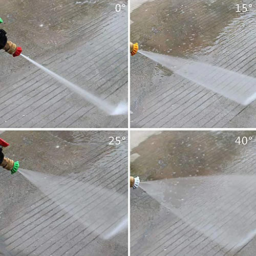 Auto Waschmaschine Hochdruck Zubehör Multifunktions Professionelle Einstellbare 4000psi 1/4 Schnell Anschluss Auto Waschen Trigger Gun – Detail 7