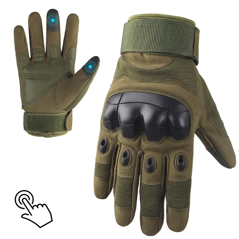 

All-finger tactical gloves cs outdoor sports mountaineering motorcycle Gloves cycling glove men