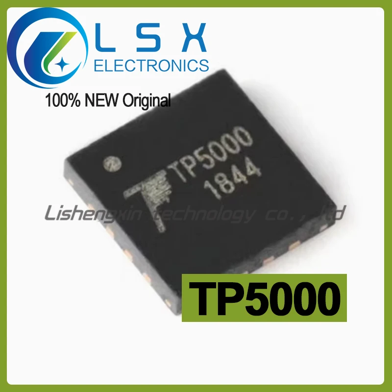 

5-10pcs TP5000 QFN-16 2A 4.2V 3.6V New and Original