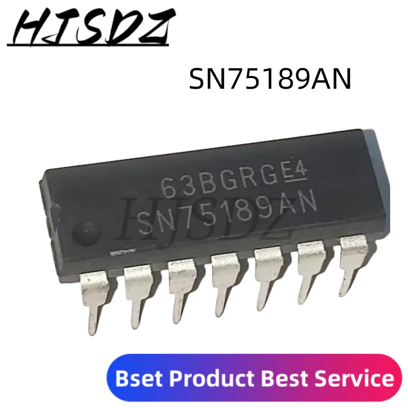 10PCS/LOT SN75189AN DIP-14 Four-way Line Receiver IC Chip