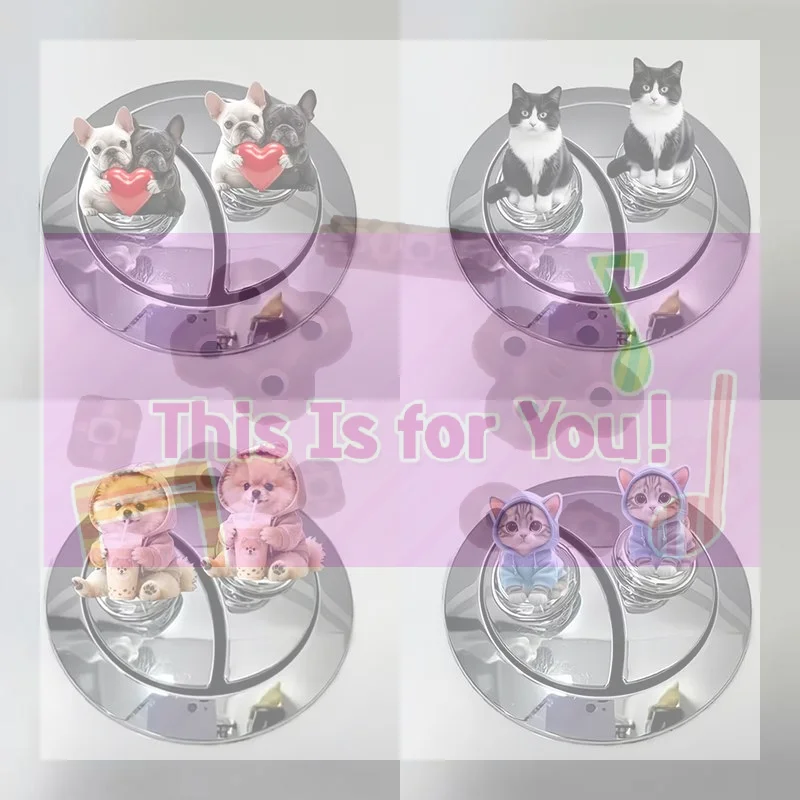 【MA】2Pcs 2D Flat Toilet Press Button Tank Push Switch Long Nail Room Decor Bathing Button Tool Home Water Flush Protector