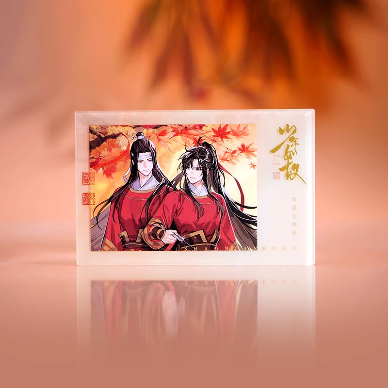 Grandmaster of Demonic Cultivation Wuxian Wangji Shoot an Arrow Music Box Stand Model MDZS Badge Acrylic Pendant Laser Ticket