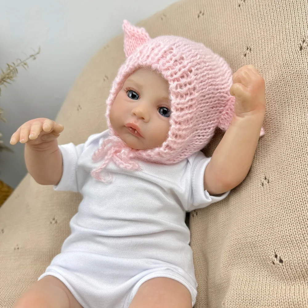 aonpeng-45cm-18インチ-リボーンドール-布製ボディ-赤ちゃん人形-おもちゃ-本物そっくり-3d肌人形-子供向け-手作り-誕生日プレゼント