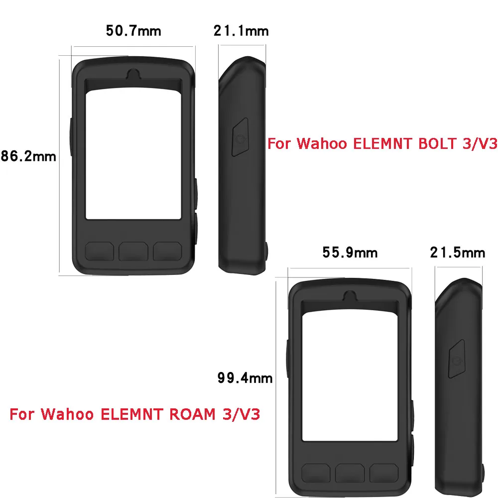 Funda protectora de pantalla para reloj Wahoo ELEMNT ROAM V3/3, funda protectora de Tpu ultrafina suave, fundas de parachoques para ELEMNT BOLT V3/3