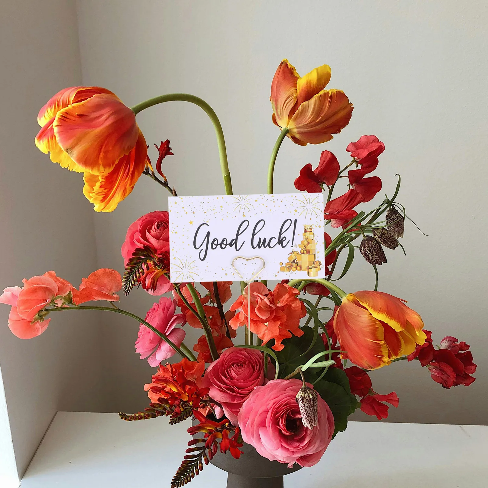 

40 Pcs Flower Card Holder Cards Decorative Place Floral Message Clip Photo Holders Christmas Display Iron Picture
